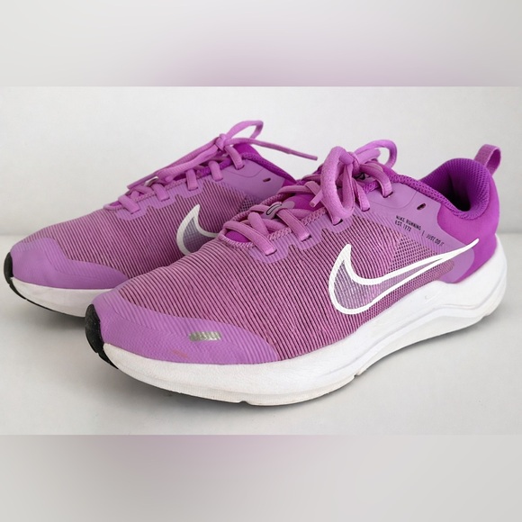 Nike Shoes - NIKE Downshifter 12 Purple/Lilac Running Shoes Youth 7Y Women’s 8.5